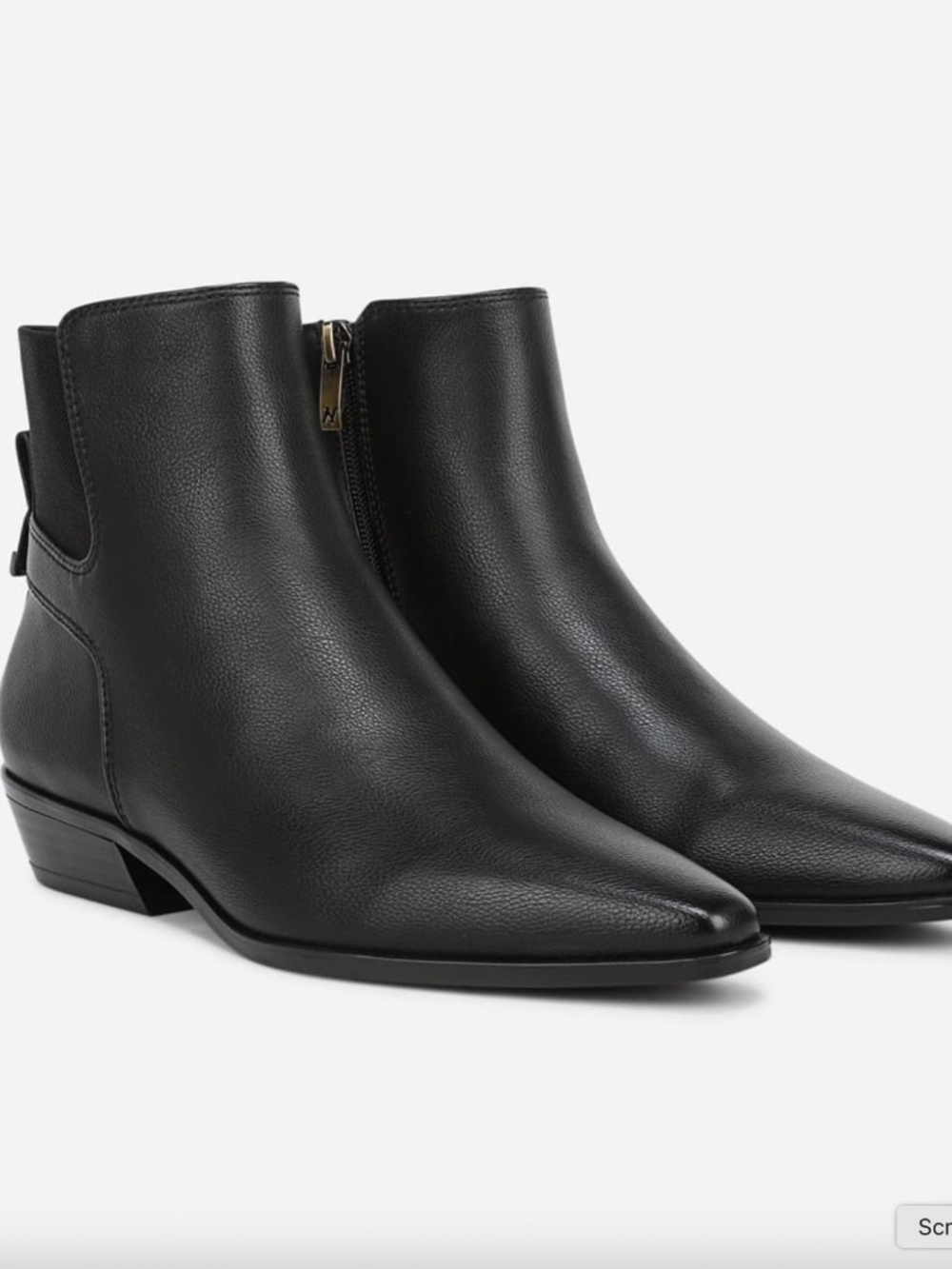 Naturalizer BEA Ankle Boot — 7.5, Black
